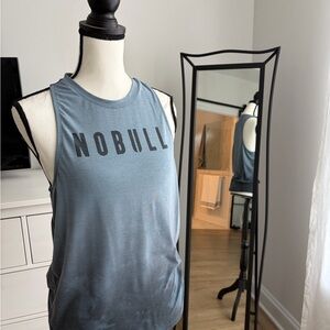 NOBULL Light Blue Performance Tank - Crew Neck